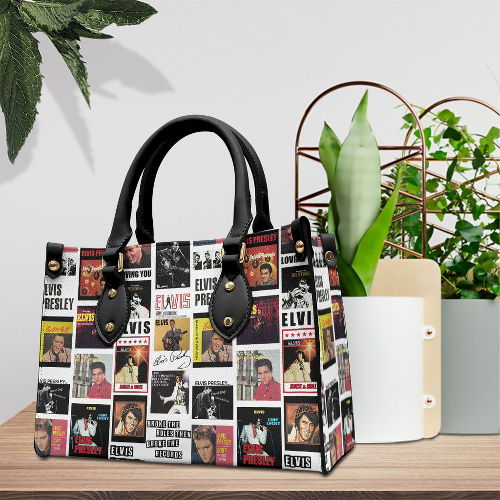 Elvis Presley Leather HandBag – VANDH 3574