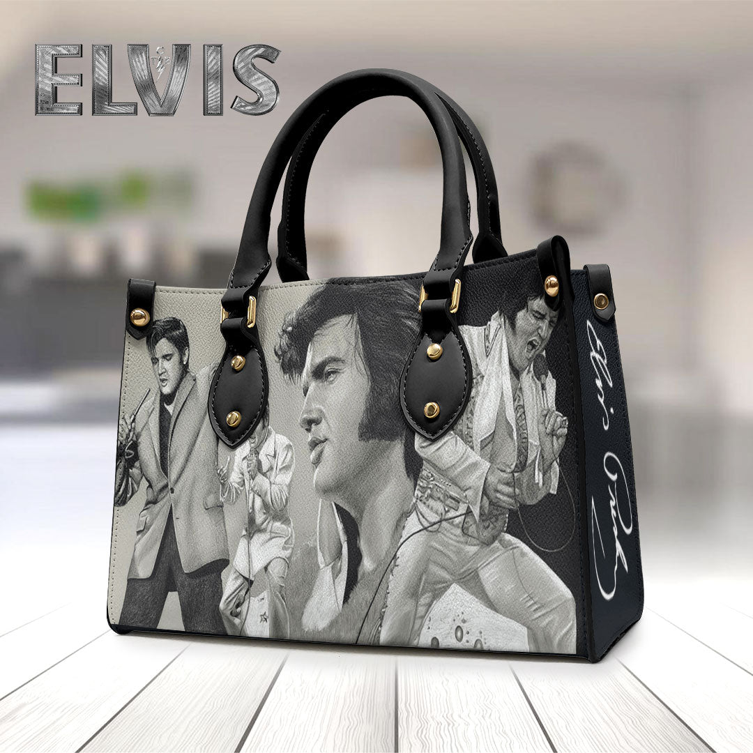Elvis Presley Leather HandBag – VANDH 4067
