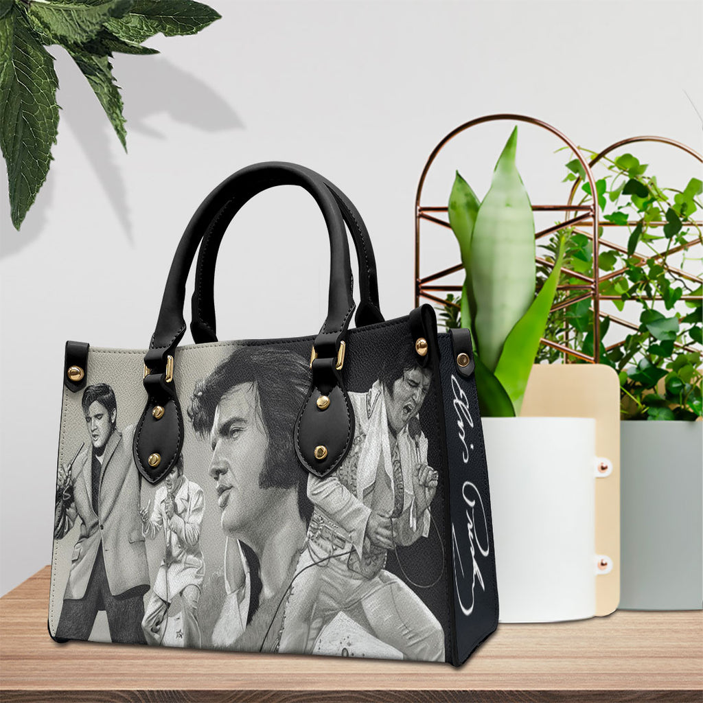 Elvis Presley Leather HandBag – VANDH 4067