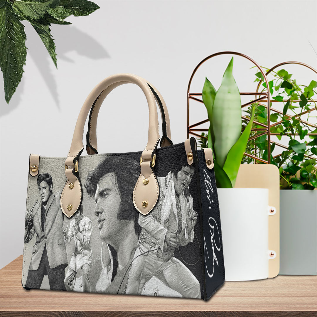 Elvis Presley Leather HandBag – VANDH 4067