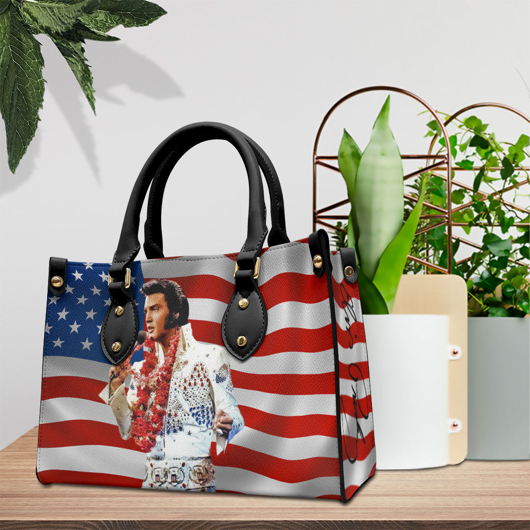 Elvis Presley Leather HandBag – VANDH 4085