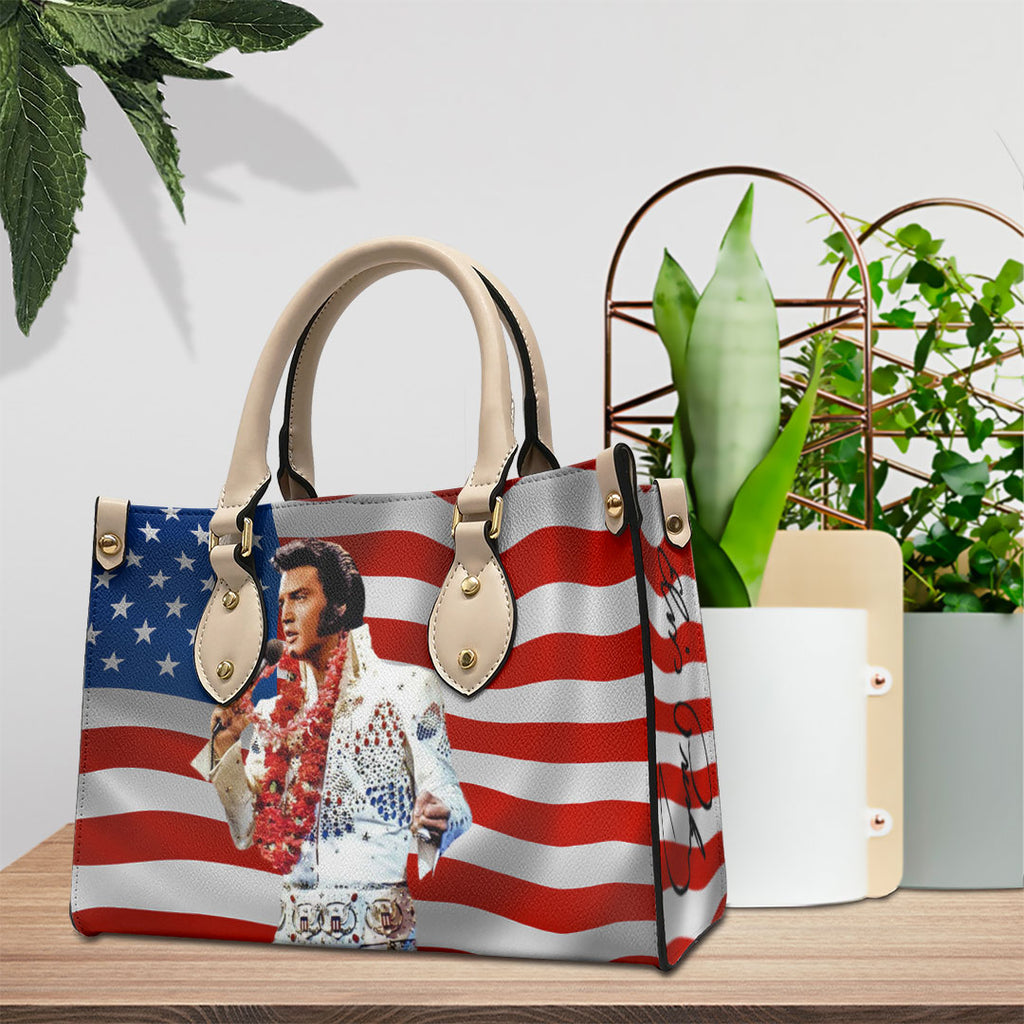Elvis Presley Leather HandBag – VANDH 4085