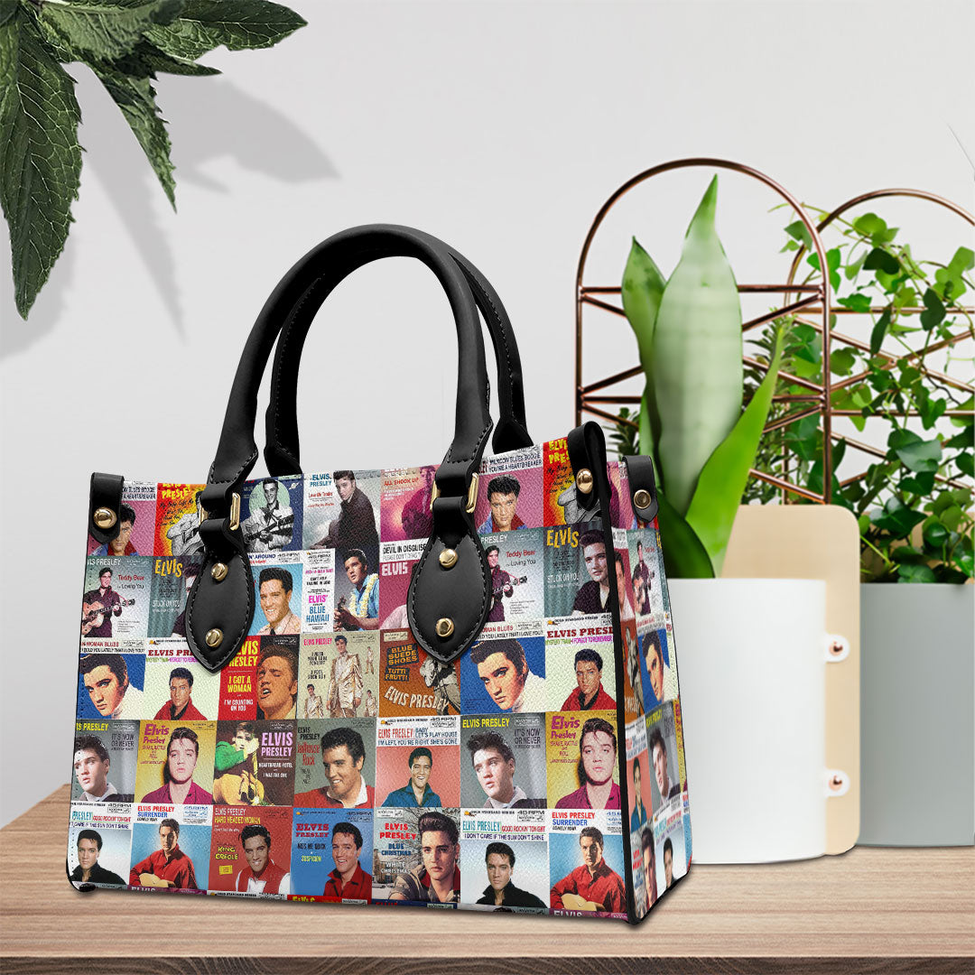 Elvis Presley Leather HandBag – VANDH 4086