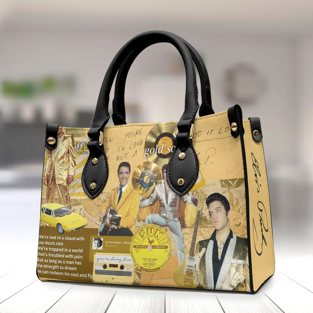 Elvis Presley Leather HandBag – VANDH5144