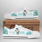 Elvis Presley Low Top Canvas Shoes – VANDH 2676