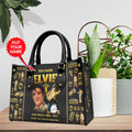 Personalized Elvis Presley Leather HandBag – VANDH 2073