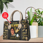 Personalized Elvis Presley Leather HandBag – VANDH 2073