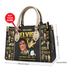 Personalized Elvis Presley Leather HandBag – VANDH 2073