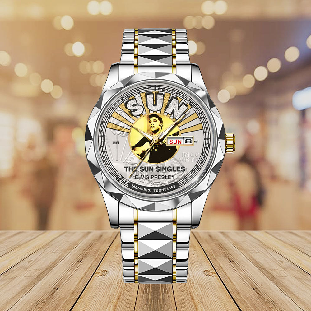 Elvis Presley Alloy Luxury Quartz Watch – MAITM12732