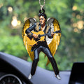 Elvis Presley Custom Shape 1-sided Acrylic Car Ornament – HOATT 6857