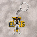 Elvis Presley Custom Shape 1-sided Keychain – HOATT 9361