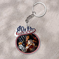 Elvis Presley Custom Shape 2-sided Keychain – HOATT 9470
