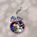 Elvis Presley Custom Shape 1-sided Keychain – HOATT 9497