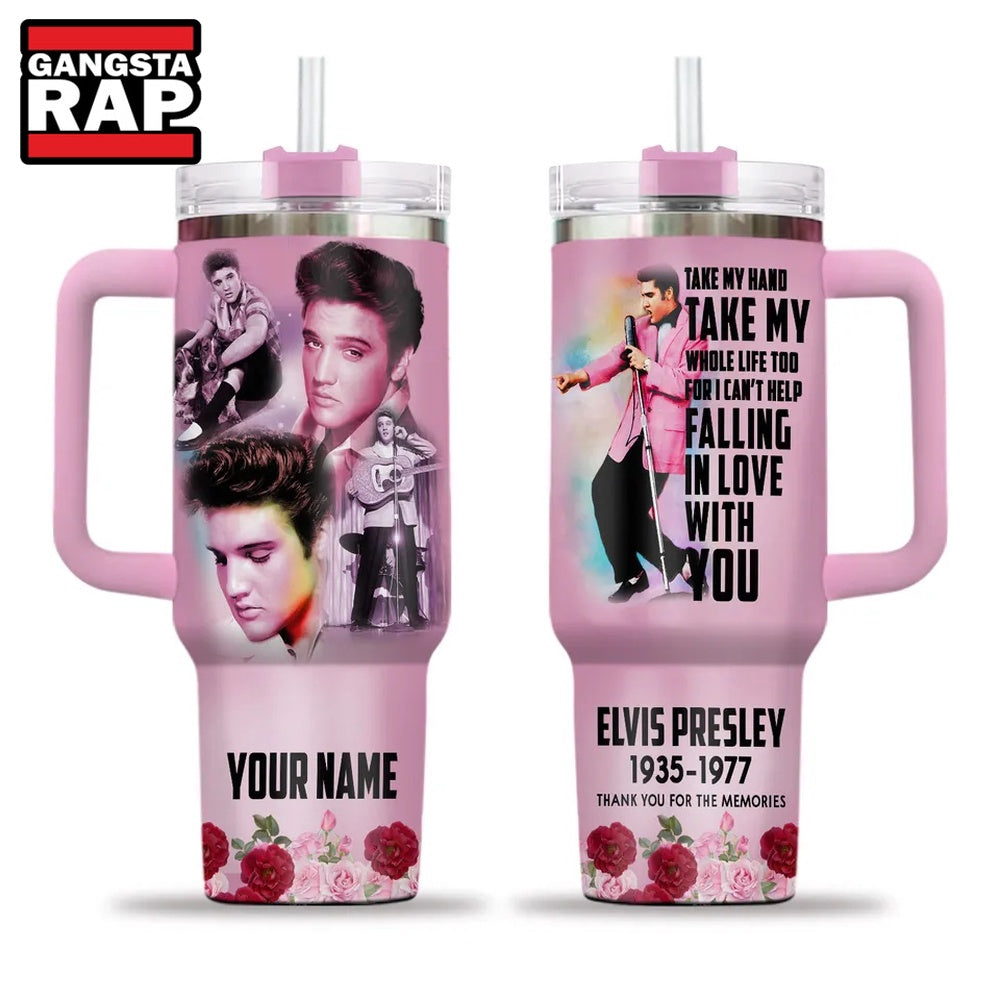 Elvis Presley 1935-1977 Thank You For The Memories Stanley Tumbler 40oz