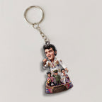 Elvis Presley Custom Shape 2-sided Keychain – TMTHU6181