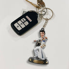 Elvis Presley Custom Shape 2-sided Keychain – TMTHU6182