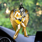 Elvis Presley Custom Shape 2-sided Acrylic Car Ornament – HOATT 7171