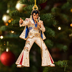 6PCS Elvis Presley Custom Shape 2-Side Printed Acrylic Ornament – GNE8791