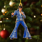 6PCS Elvis Presley Custom Shape 2-Side Printed Acrylic Ornament – GNE8791