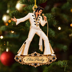 6PCS Elvis Presley Custom Shape 2-Side Printed Acrylic Ornament – GNE8792