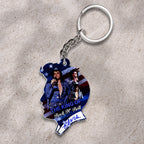 Elvis Presley Custom Shape 2-sided Keychain – HOATT 9355