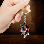 Elvis Presley Custom Shape 2-sided Keychain – HOATT 9464