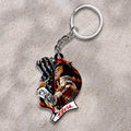 Elvis Presley Custom Shape 2-sided Keychain – HOATT 9464