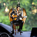 Elvis Presley Custom Shape 2-sided Acrylic Car Ornament – HOATT 7015