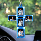 Elvis Presley Custom Shape 2-sided Acrylic Car Ornament – HOATT 7494