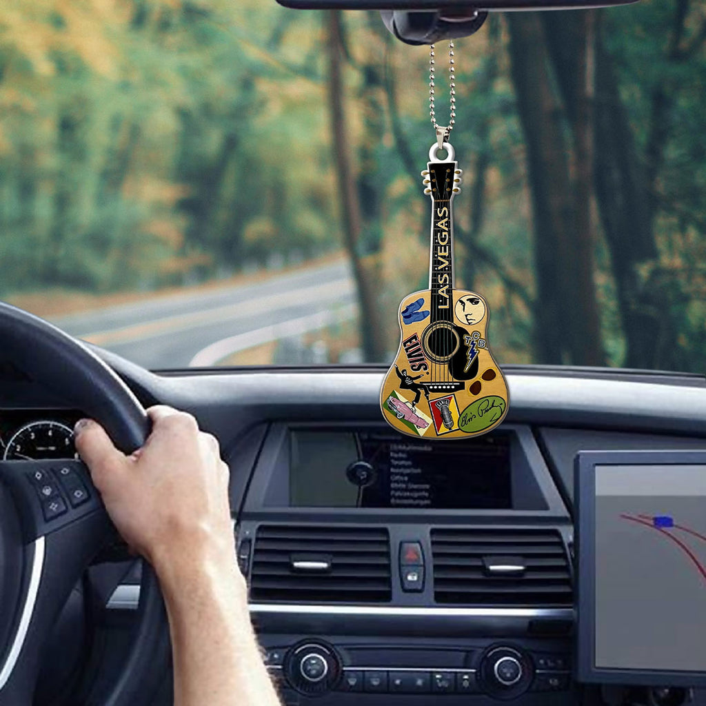 Elvis Presley Custom Shape 2-sided Acrylic Car Ornament – HOATT 9048