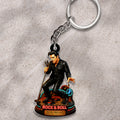 Elvis Presley Custom Shape 2-sided Keychain – HOATT13712