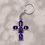 Elvis Presley Custom Shape 2-sided Keychain – HOATT 8980