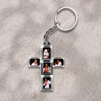 Elvis Presley Custom Shape 2-sided Keychain – HOATT 8983