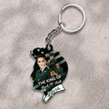 Elvis Presley Custom Shape 2-sided Keychain – HOATT 9431