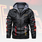 Elvis Presley 2D Leather Hooded Jacket – HOATT15669