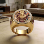 Elvis Presley 3D Engraved Ring – TMTHU6575
