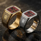 Elvis Presley 3D Engraved Ring – TMTHU6922
