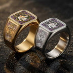 Elvis Presley 3D Engraved Ring – TMTHU6923