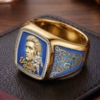 Elvis Presley 3D Engraved Ring – TMTHU6997