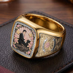Elvis Presley 3D Engraved Ring – TMTHU7322
