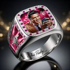 Elvis Presley 3D Engraved Ring – HOATT19096