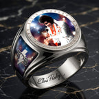 Elvis Presley 3D Engraved Ring – HOATT19097