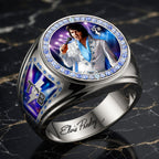 Elvis Presley 3D Engraved Ring – HOATT19098