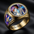 Elvis Presley 3D Engraved Ring – HOATT19098