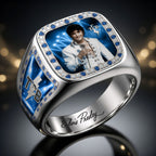Elvis Presley 3D Engraved Ring – HOATT19240