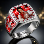 Elvis Presley 3D Engraved Ring – HOATT19241