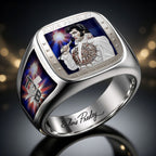 Elvis Presley 3D Engraved Ring – HOATT19293