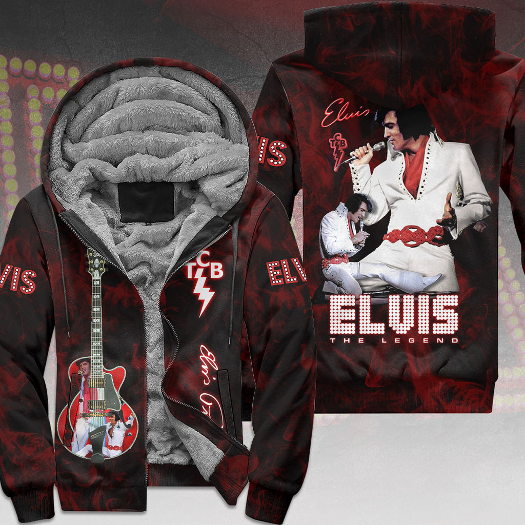 Elvis Presley 3D Fleece Zip Hoodie – HOATT15115