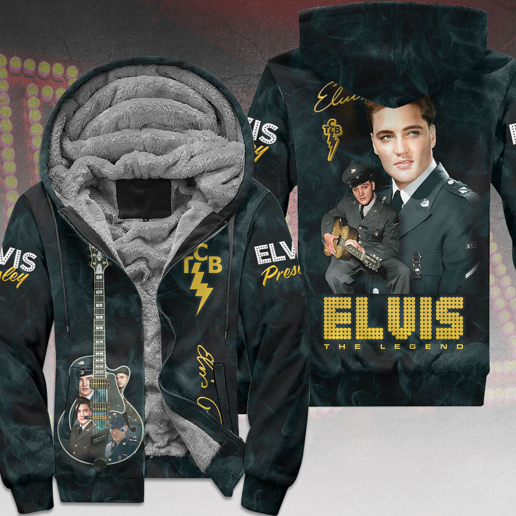 Elvis Presley 3D Fleece Zip Hoodie – HOATT15168