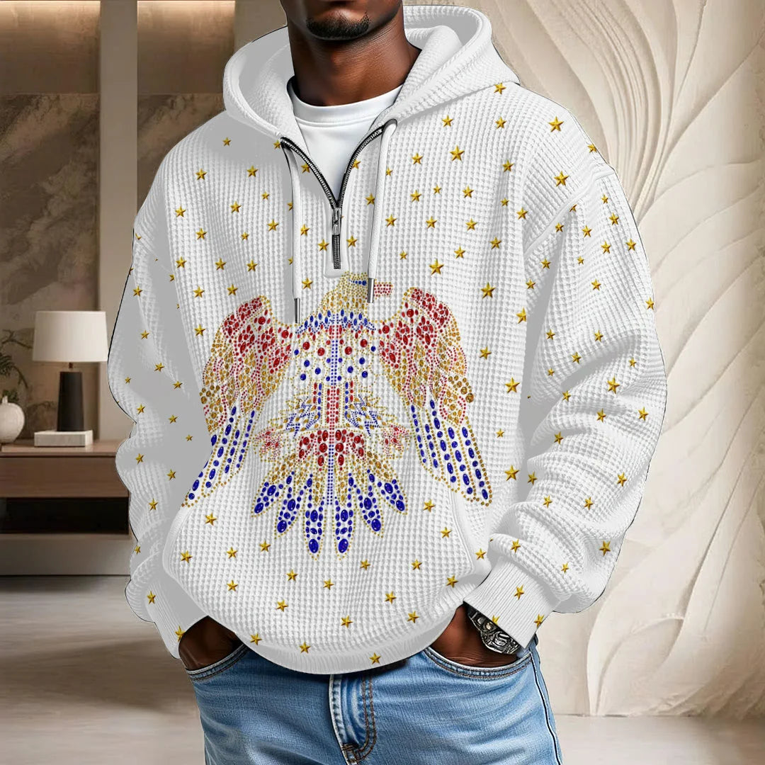 Elvis Presley 3D Unisex Waffle Hoodie – HOATT21070